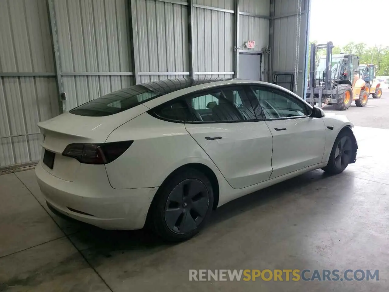 3 Photograph of a damaged car 5YJ3E1EA4NF368874 TESLA MODEL 3 2022
