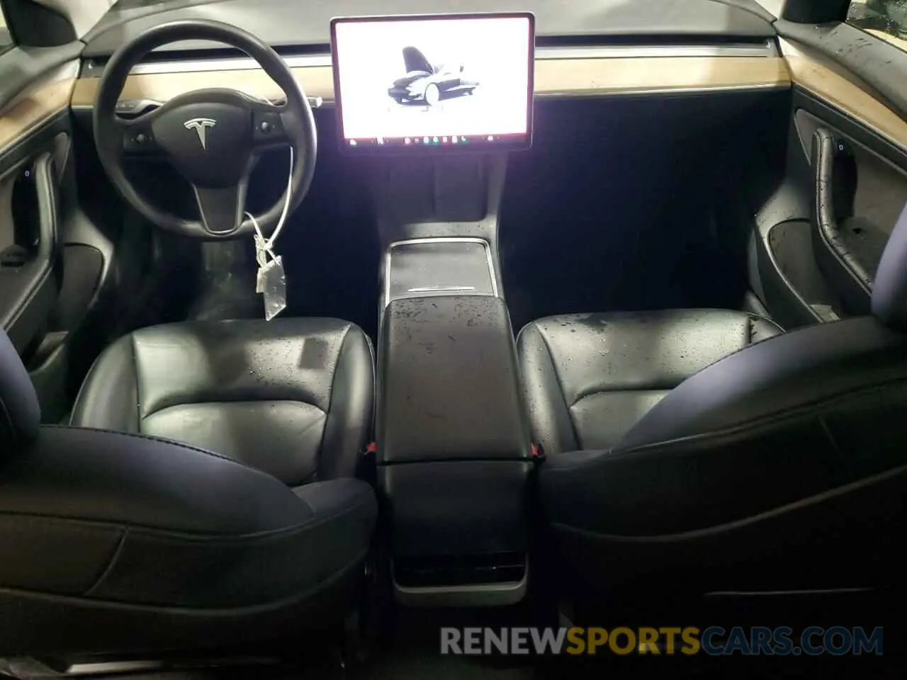 8 Photograph of a damaged car 5YJ3E1EA4NF370589 TESLA MODEL 3 2022