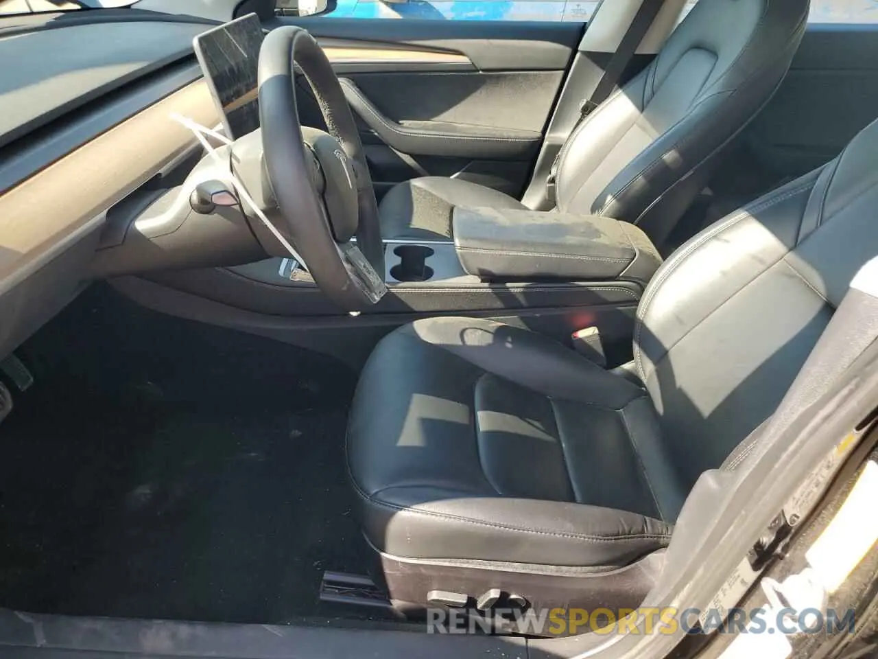 7 Photograph of a damaged car 5YJ3E1EA4NF371998 TESLA MODEL 3 2022