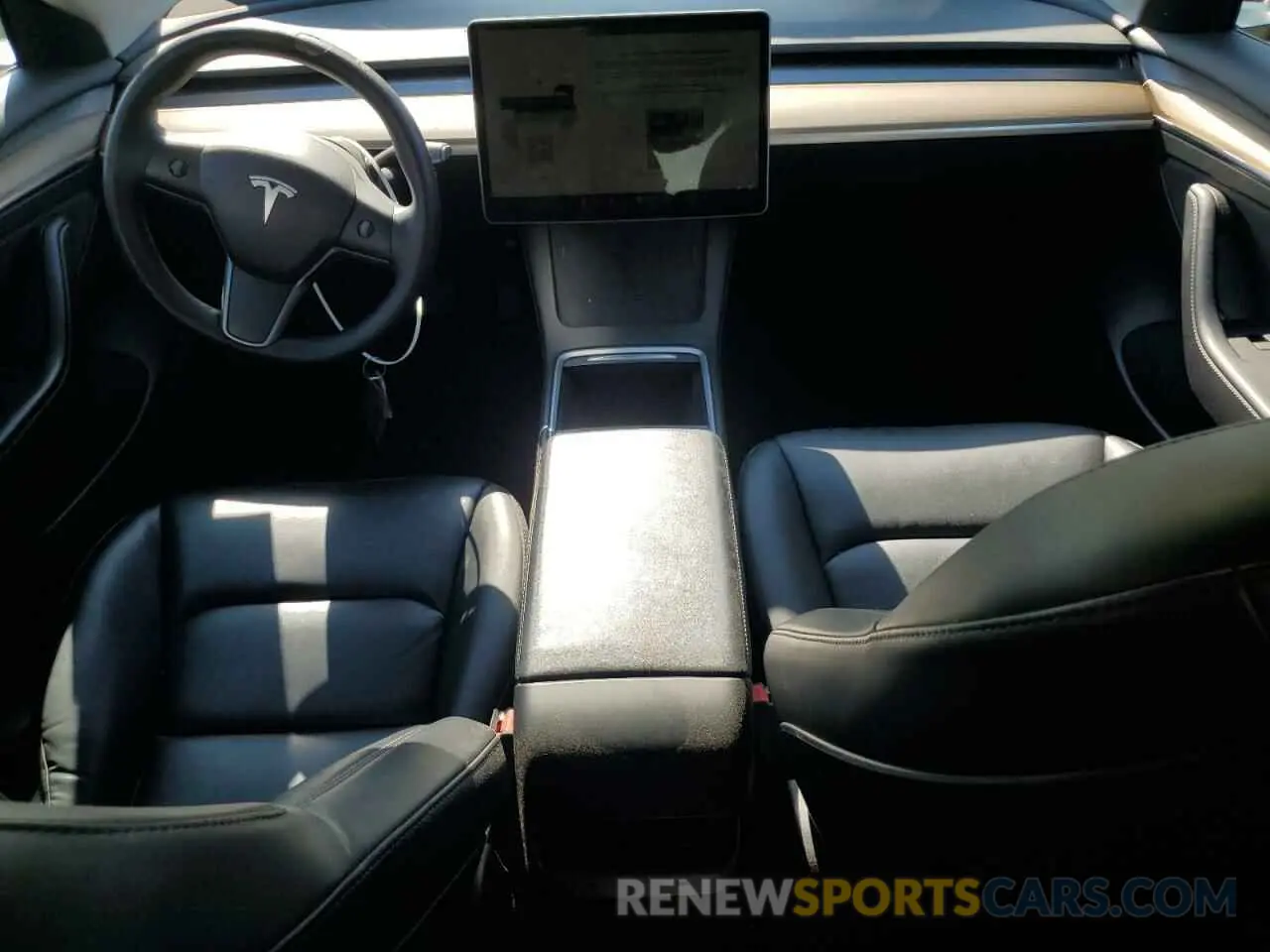 8 Photograph of a damaged car 5YJ3E1EA4NF371998 TESLA MODEL 3 2022