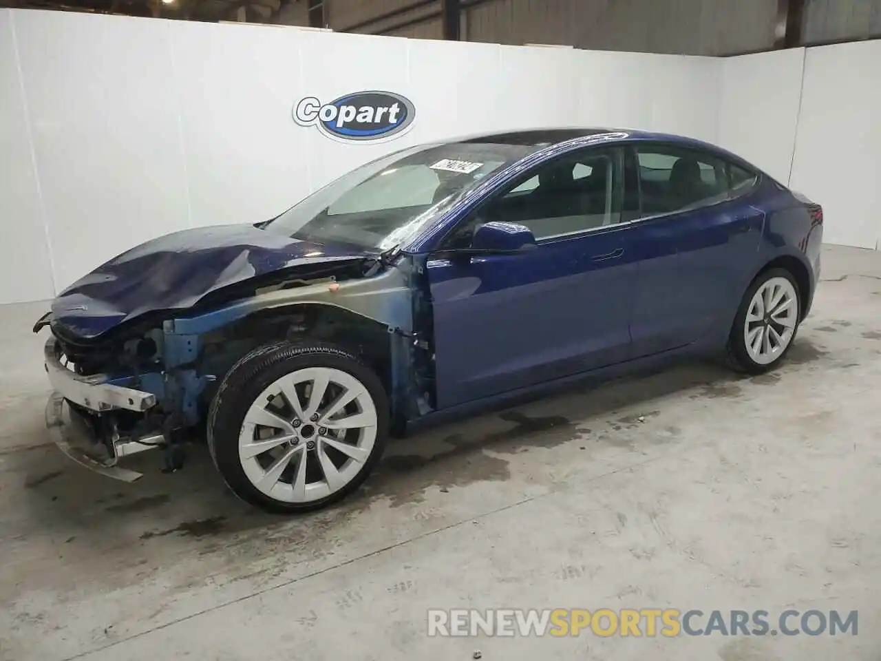 1 Photograph of a damaged car 5YJ3E1EA4NF372312 TESLA MODEL 3 2022