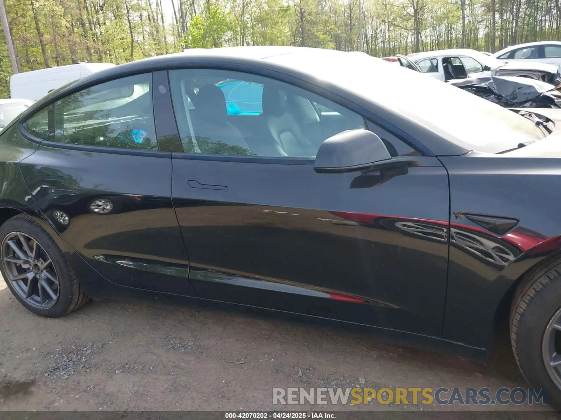 12 Photograph of a damaged car 5YJ3E1EA5NF102196 TESLA MODEL 3 2022