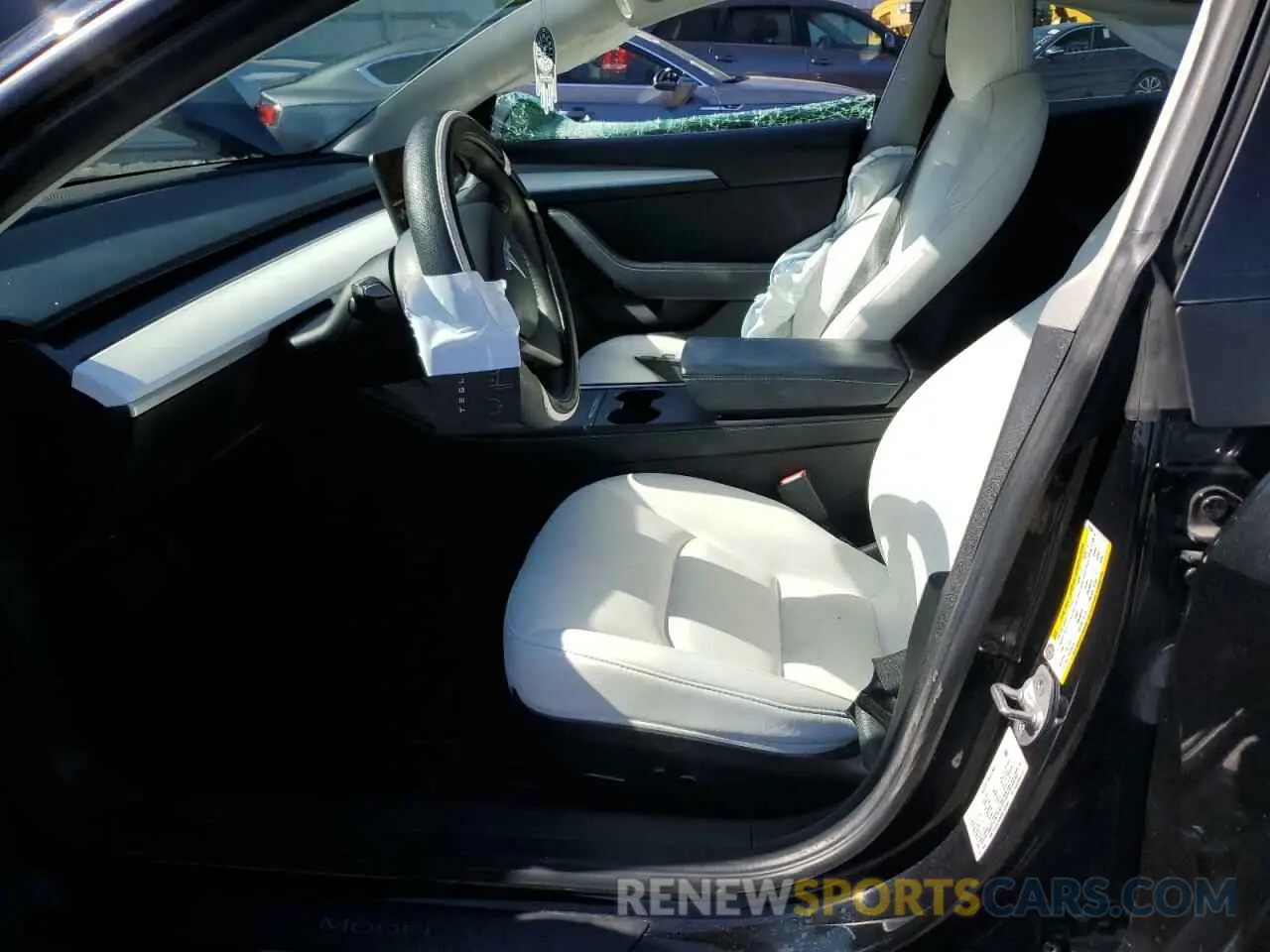 7 Photograph of a damaged car 5YJ3E1EA5NF102554 TESLA MODEL 3 2022