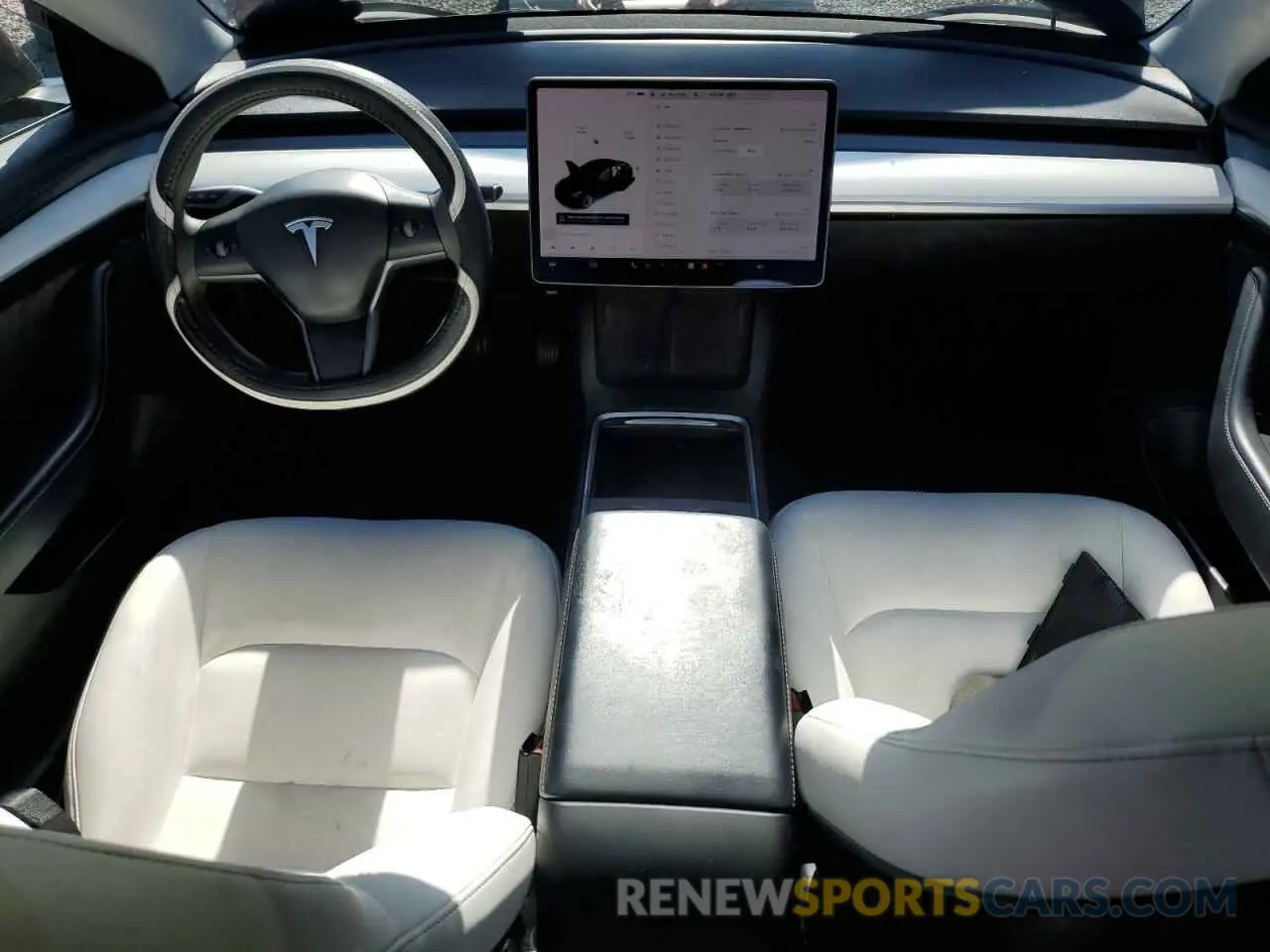 8 Photograph of a damaged car 5YJ3E1EA5NF102554 TESLA MODEL 3 2022