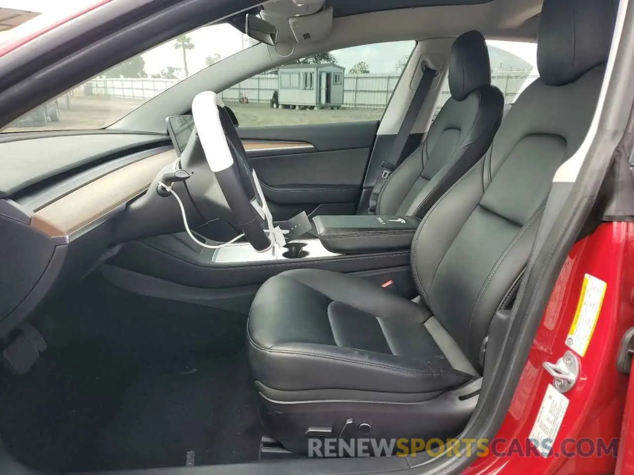 7 Photograph of a damaged car 5YJ3E1EA5NF155772 TESLA MODEL 3 2022