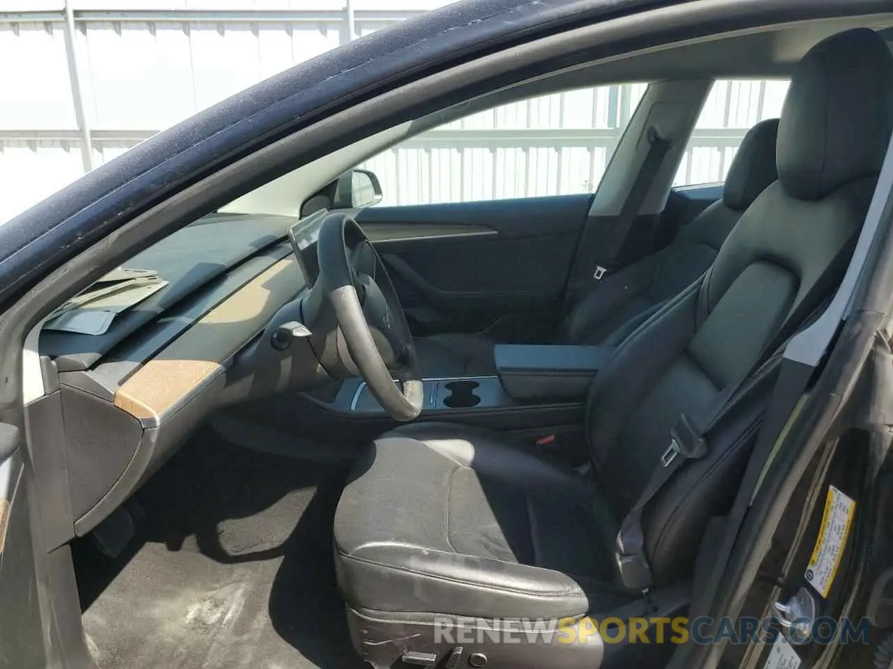 7 Photograph of a damaged car 5YJ3E1EA5NF184818 TESLA MODEL 3 2022