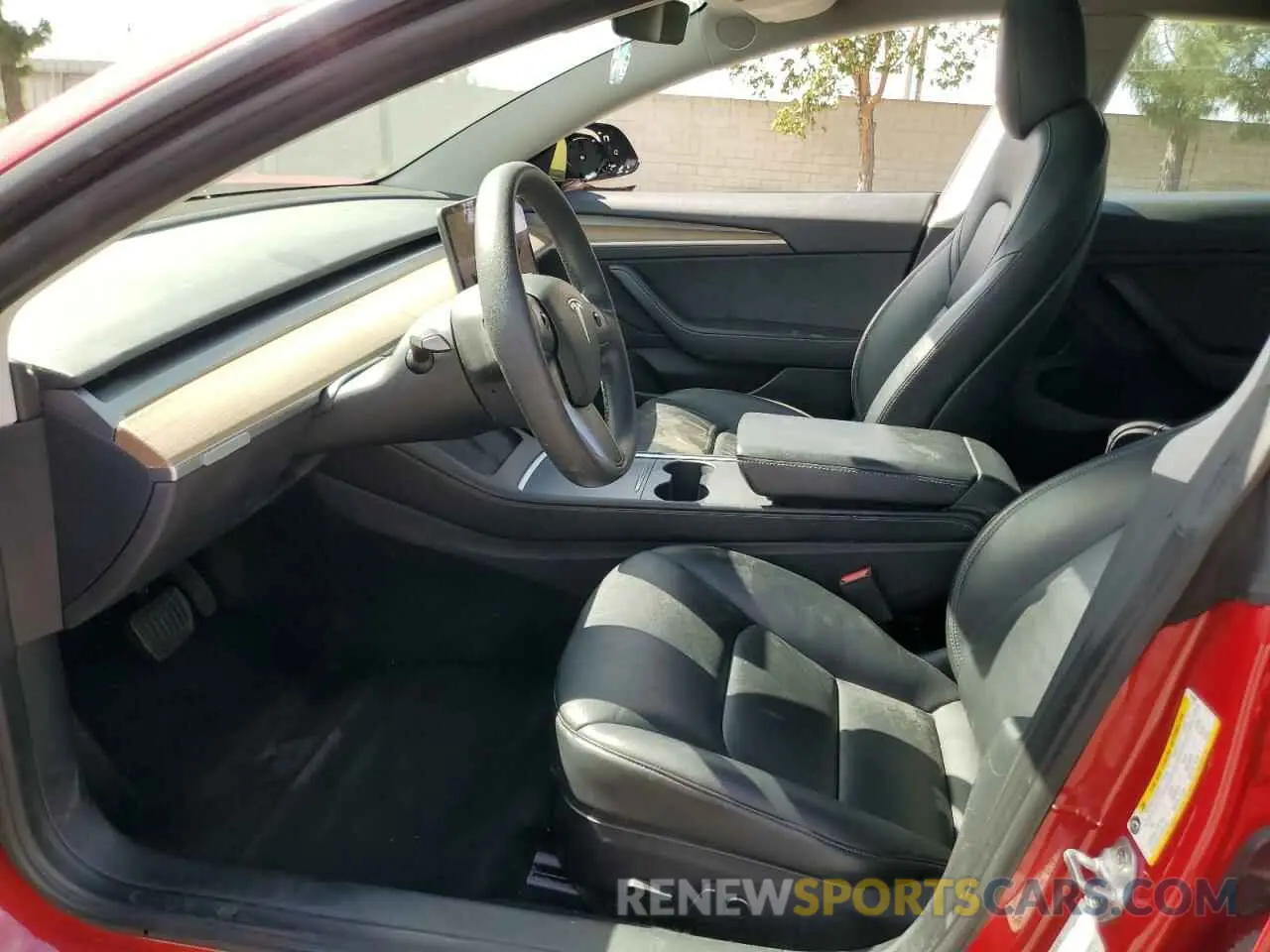 7 Photograph of a damaged car 5YJ3E1EA5NF184883 TESLA MODEL 3 2022