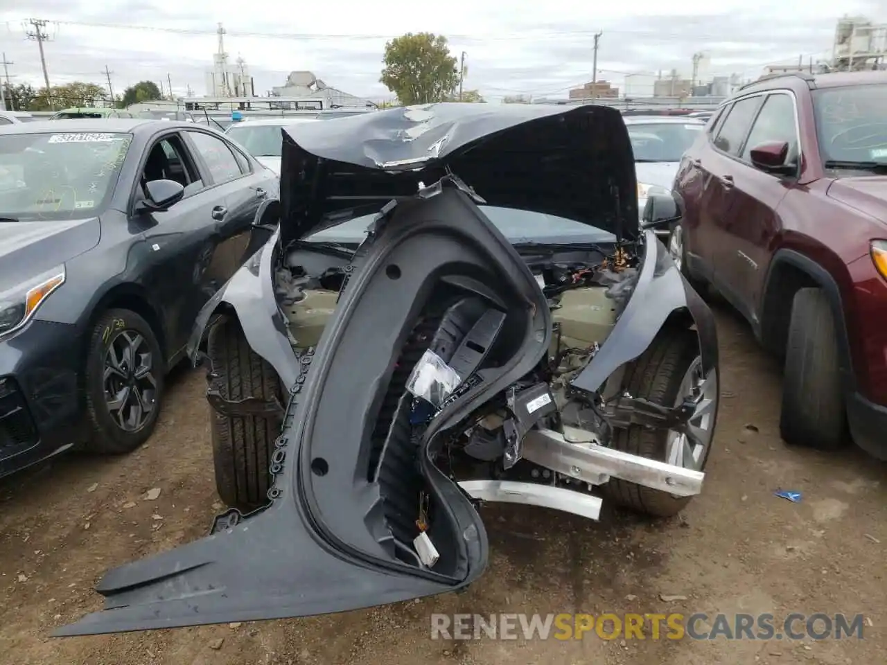 5 Photograph of a damaged car 5YJ3E1EA5NF189243 TESLA MODEL 3 2022