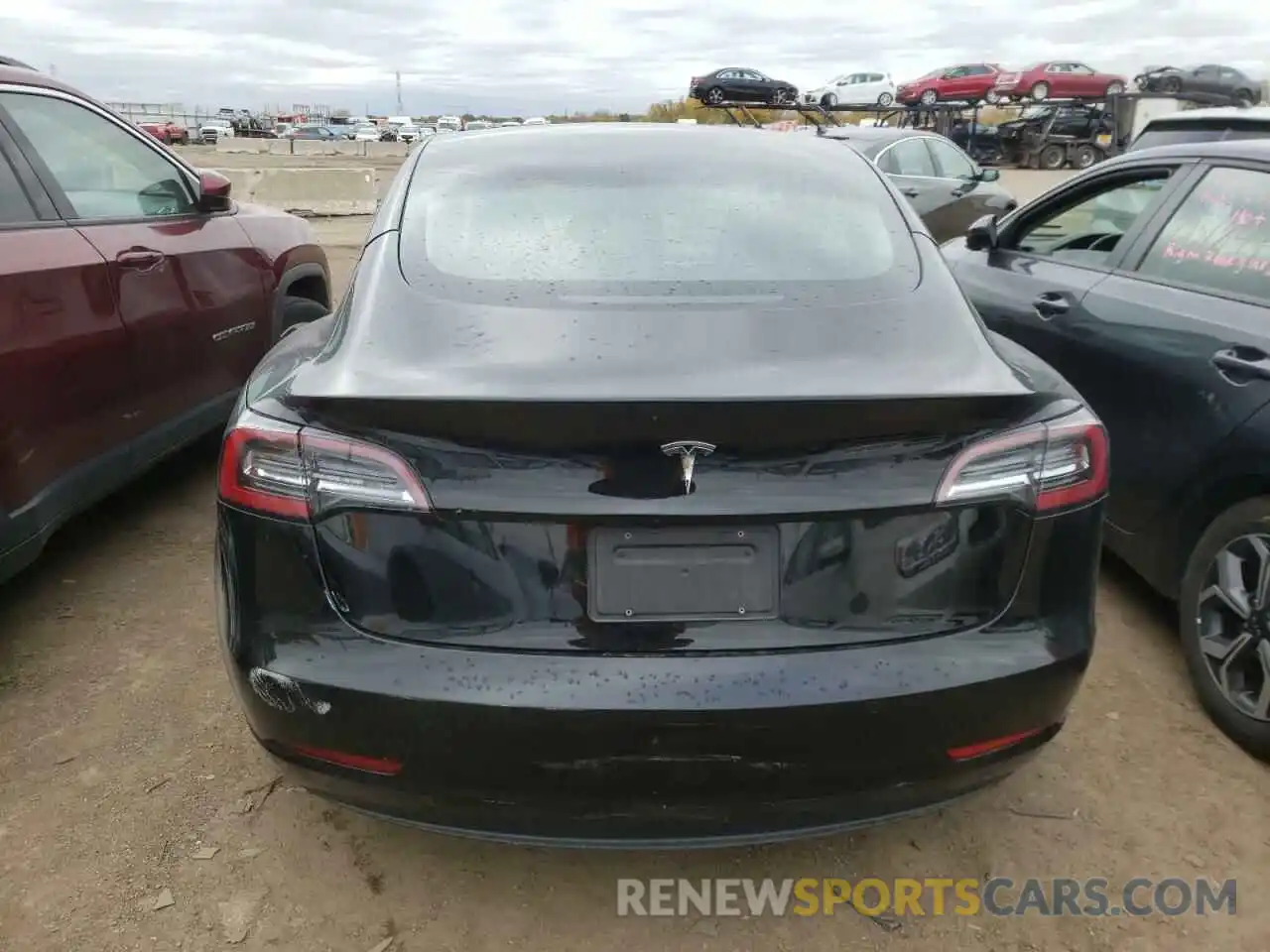 6 Photograph of a damaged car 5YJ3E1EA5NF189243 TESLA MODEL 3 2022