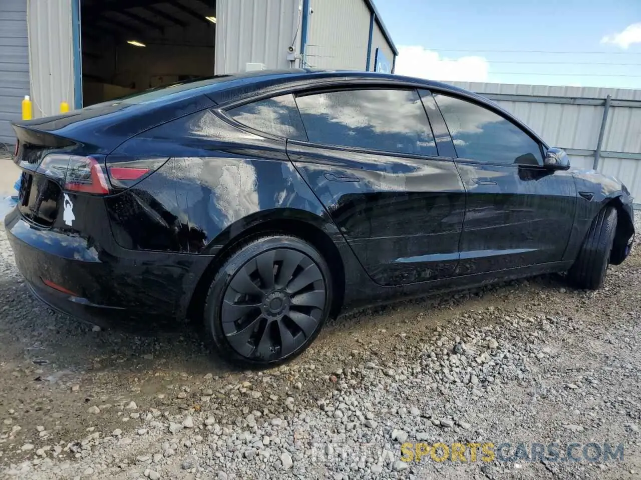 3 Photograph of a damaged car 5YJ3E1EA5NF190103 TESLA MODEL 3 2022