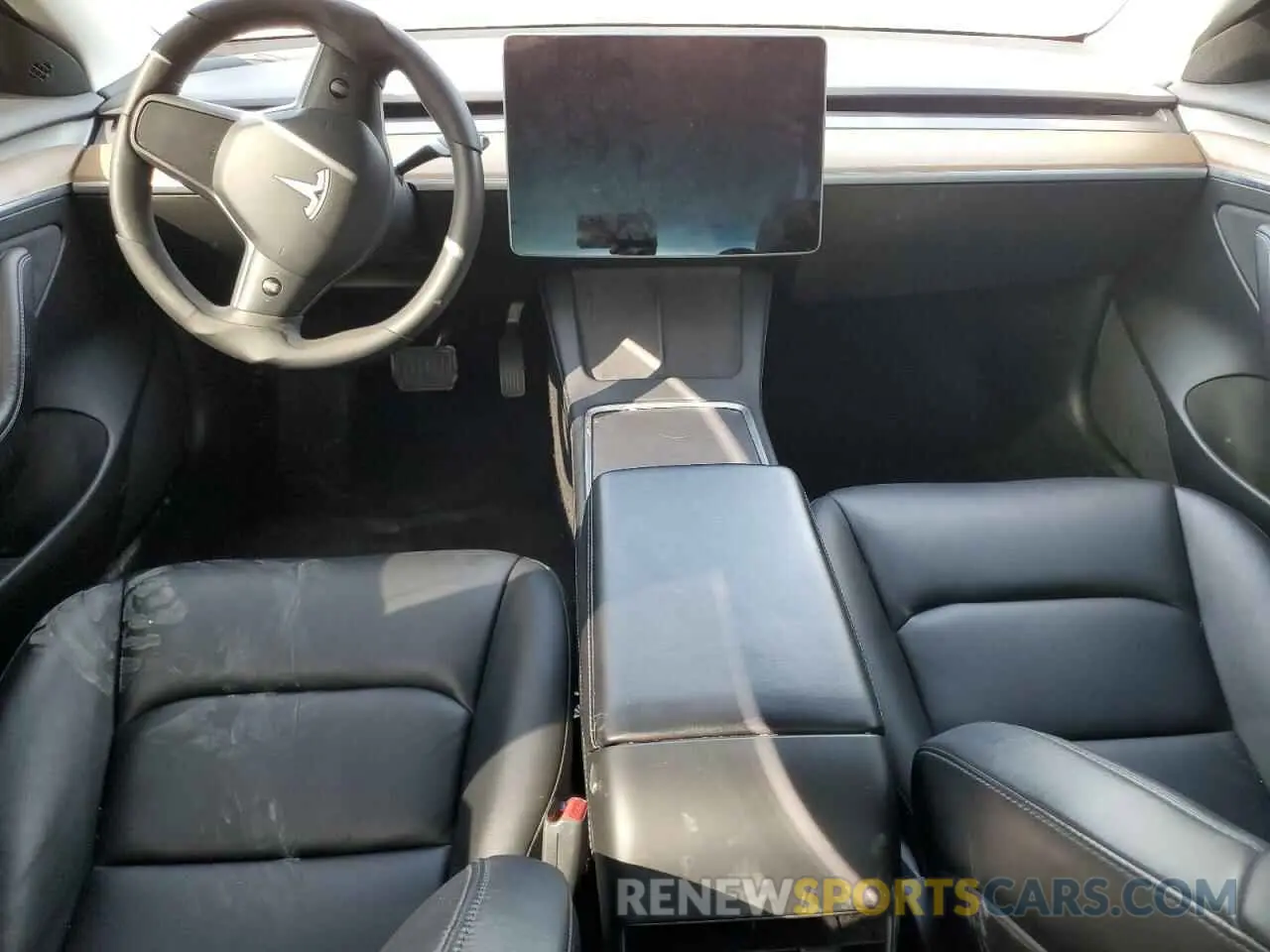 8 Photograph of a damaged car 5YJ3E1EA5NF190103 TESLA MODEL 3 2022