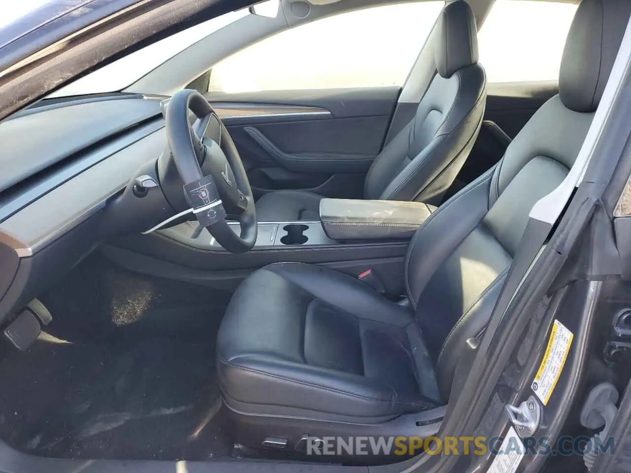 7 Photograph of a damaged car 5YJ3E1EA5NF190201 TESLA MODEL 3 2022