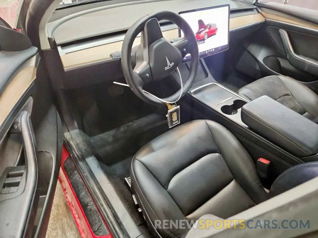 8 Photograph of a damaged car 5YJ3E1EA5NF191297 TESLA MODEL 3 2022