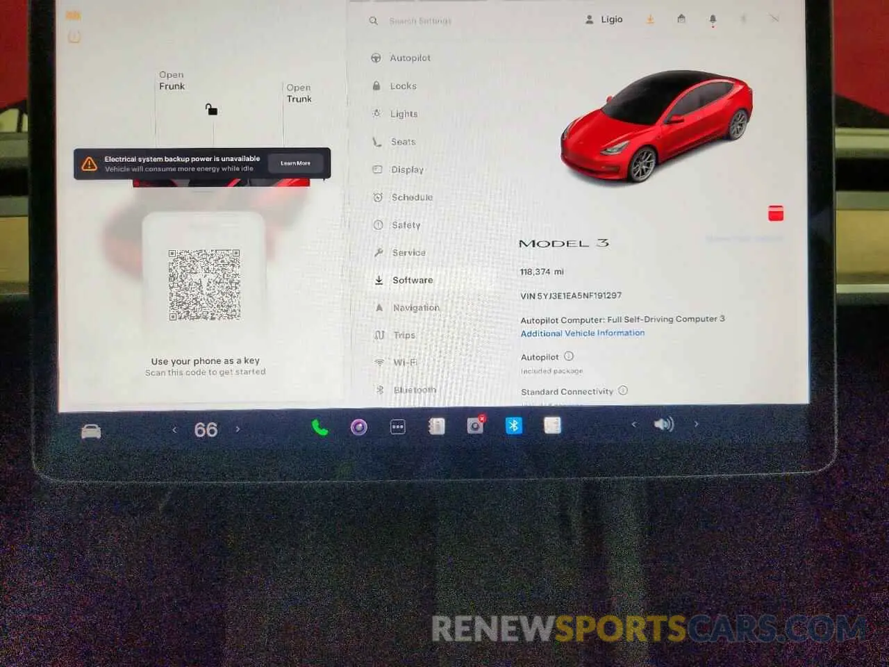 9 Photograph of a damaged car 5YJ3E1EA5NF191297 TESLA MODEL 3 2022