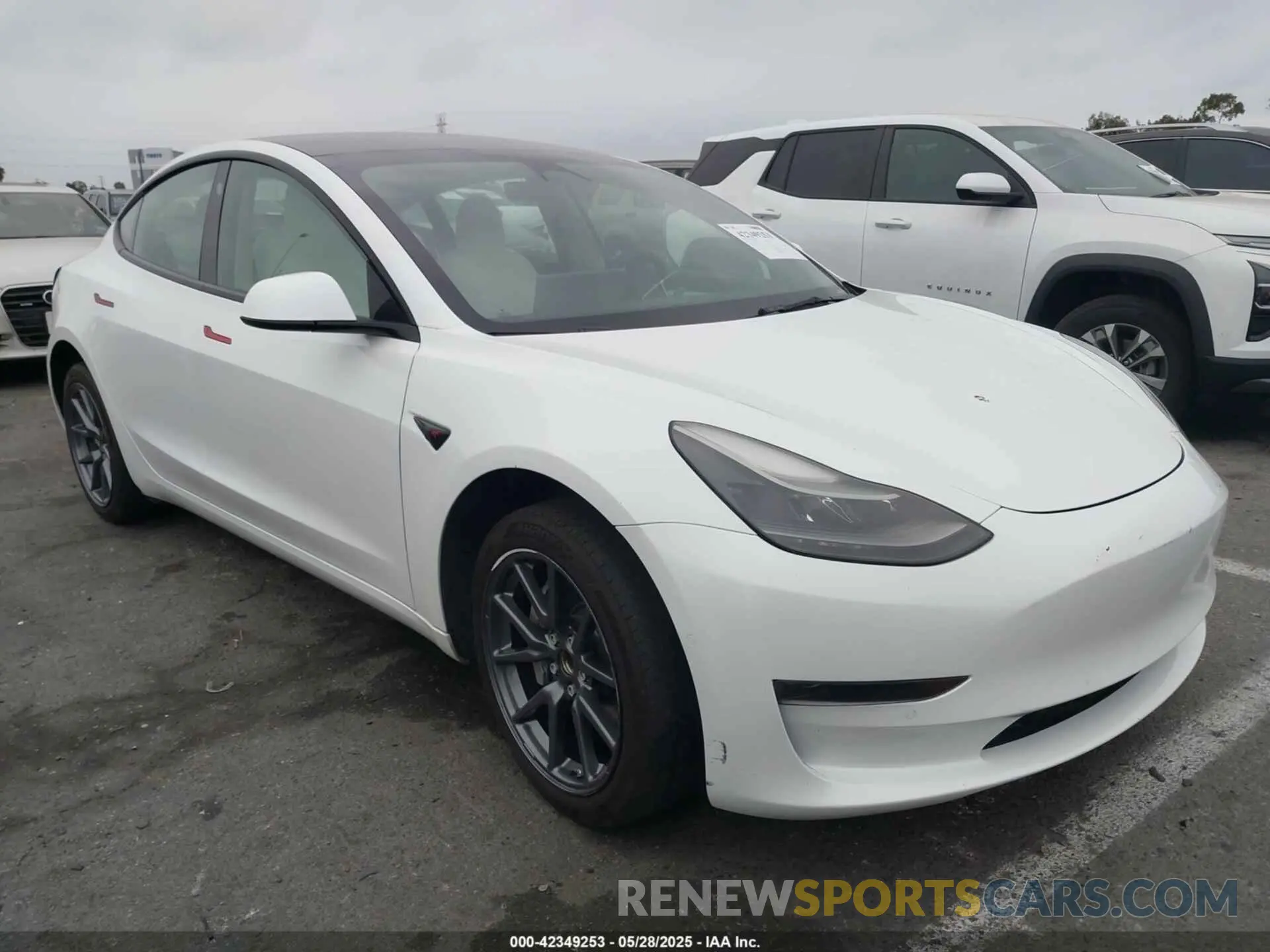 1 Photograph of a damaged car 5YJ3E1EA5NF251126 TESLA MODEL 3 2022