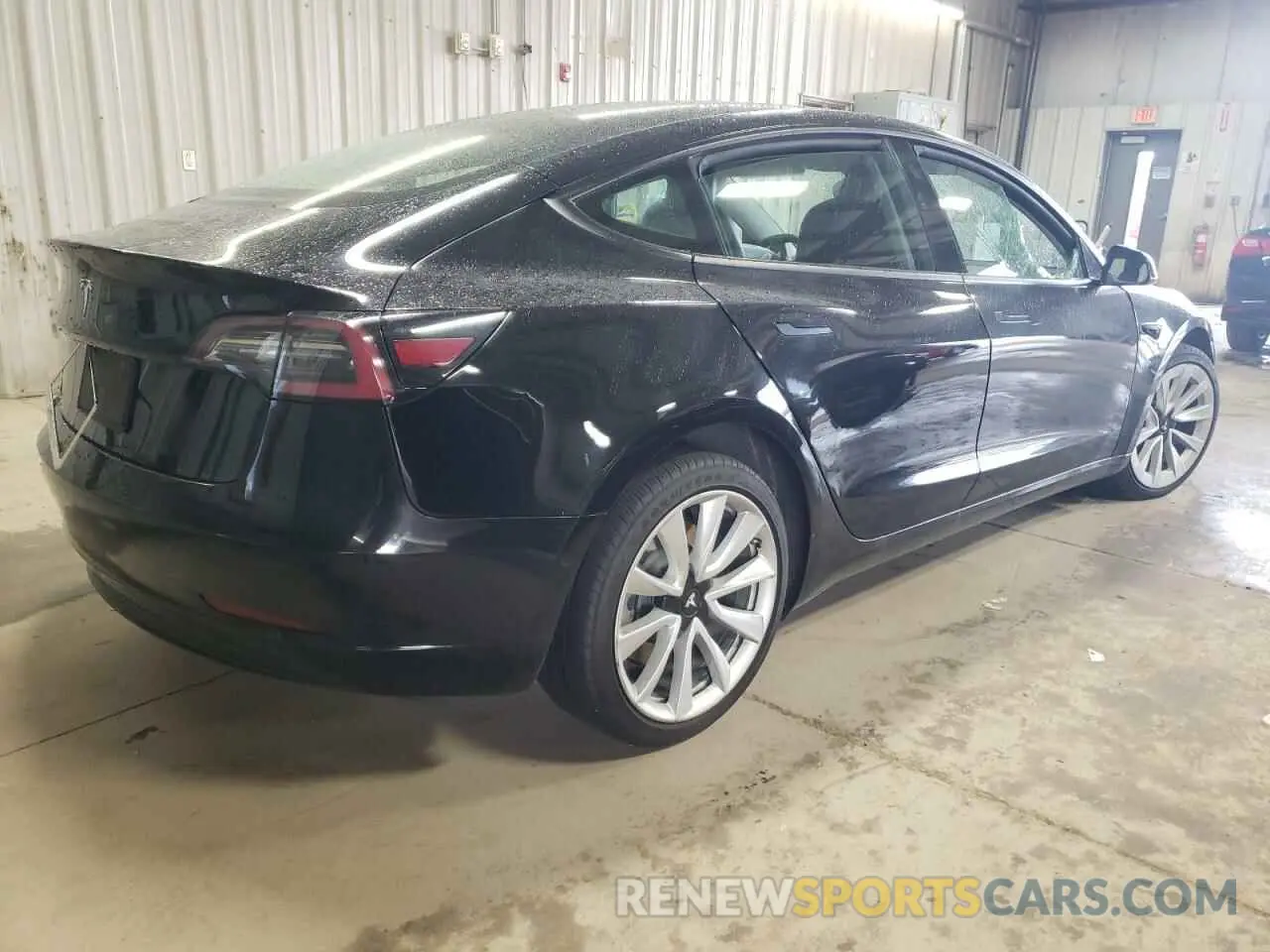 3 Photograph of a damaged car 5YJ3E1EA5NF288399 TESLA MODEL 3 2022