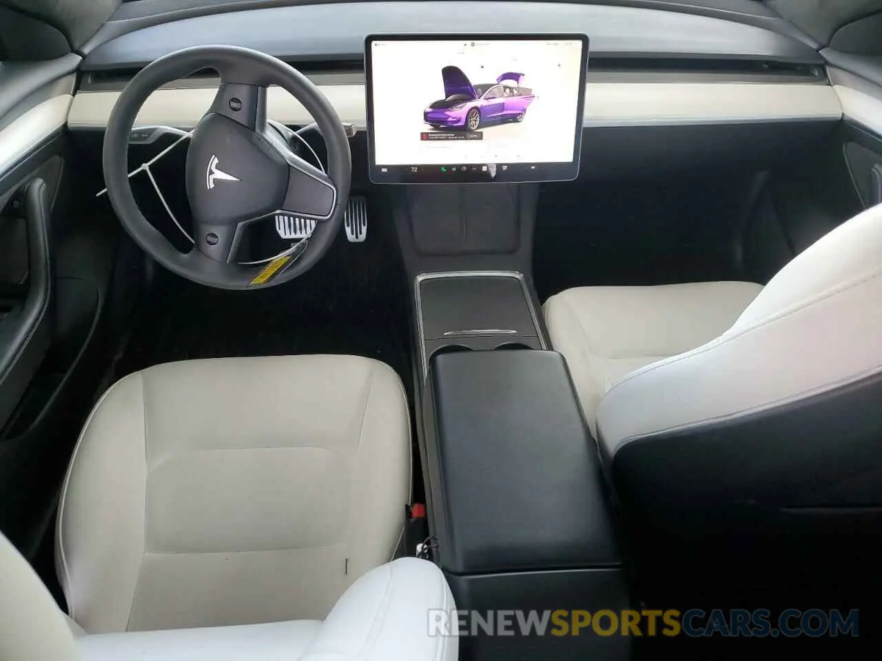 8 Photograph of a damaged car 5YJ3E1EA5NF326777 TESLA MODEL 3 2022