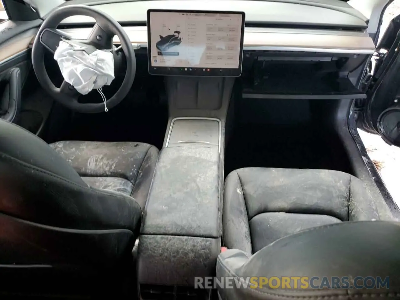 8 Photograph of a damaged car 5YJ3E1EA5NF331641 TESLA MODEL 3 2022