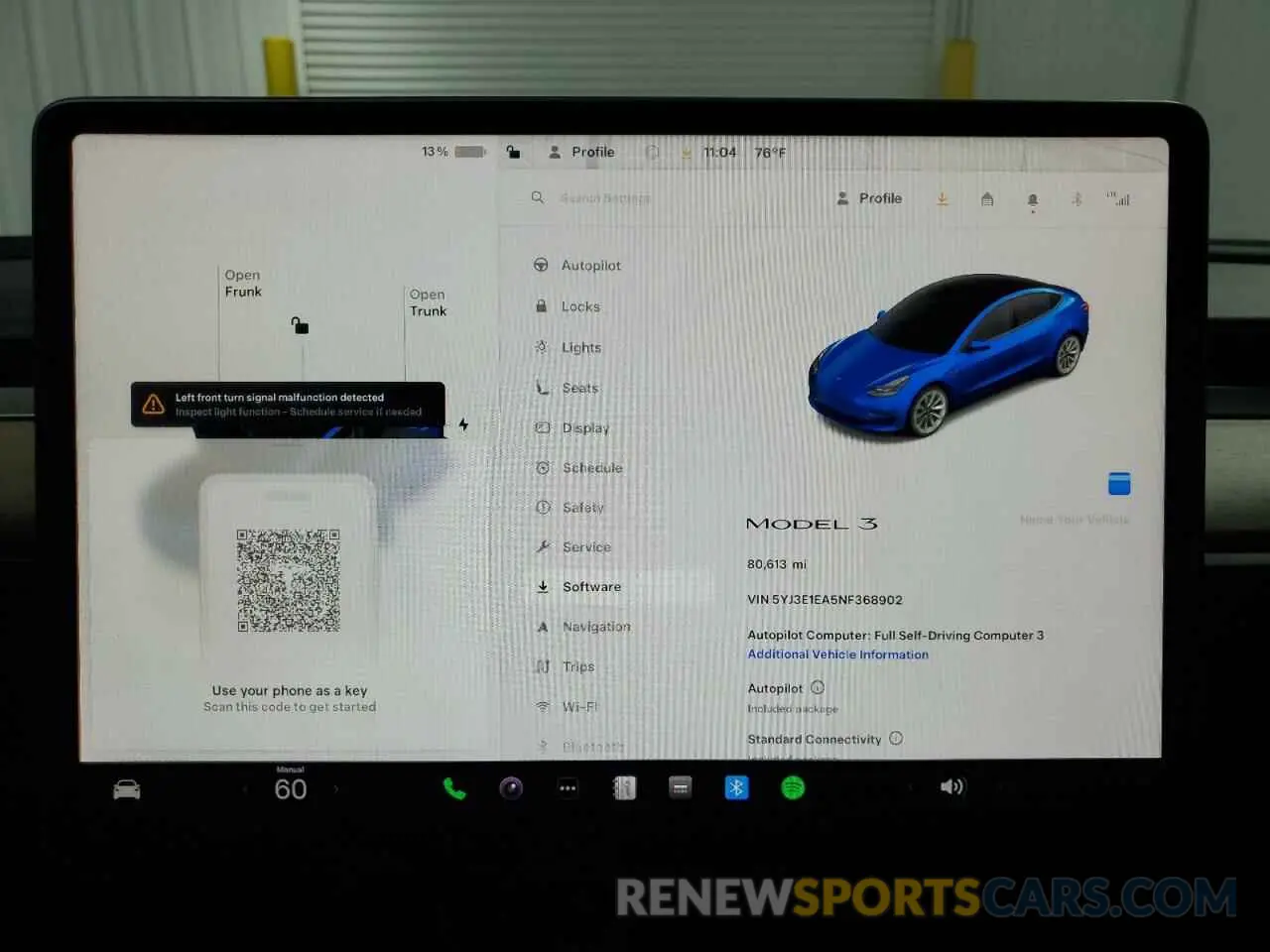 9 Photograph of a damaged car 5YJ3E1EA5NF368902 TESLA MODEL 3 2022