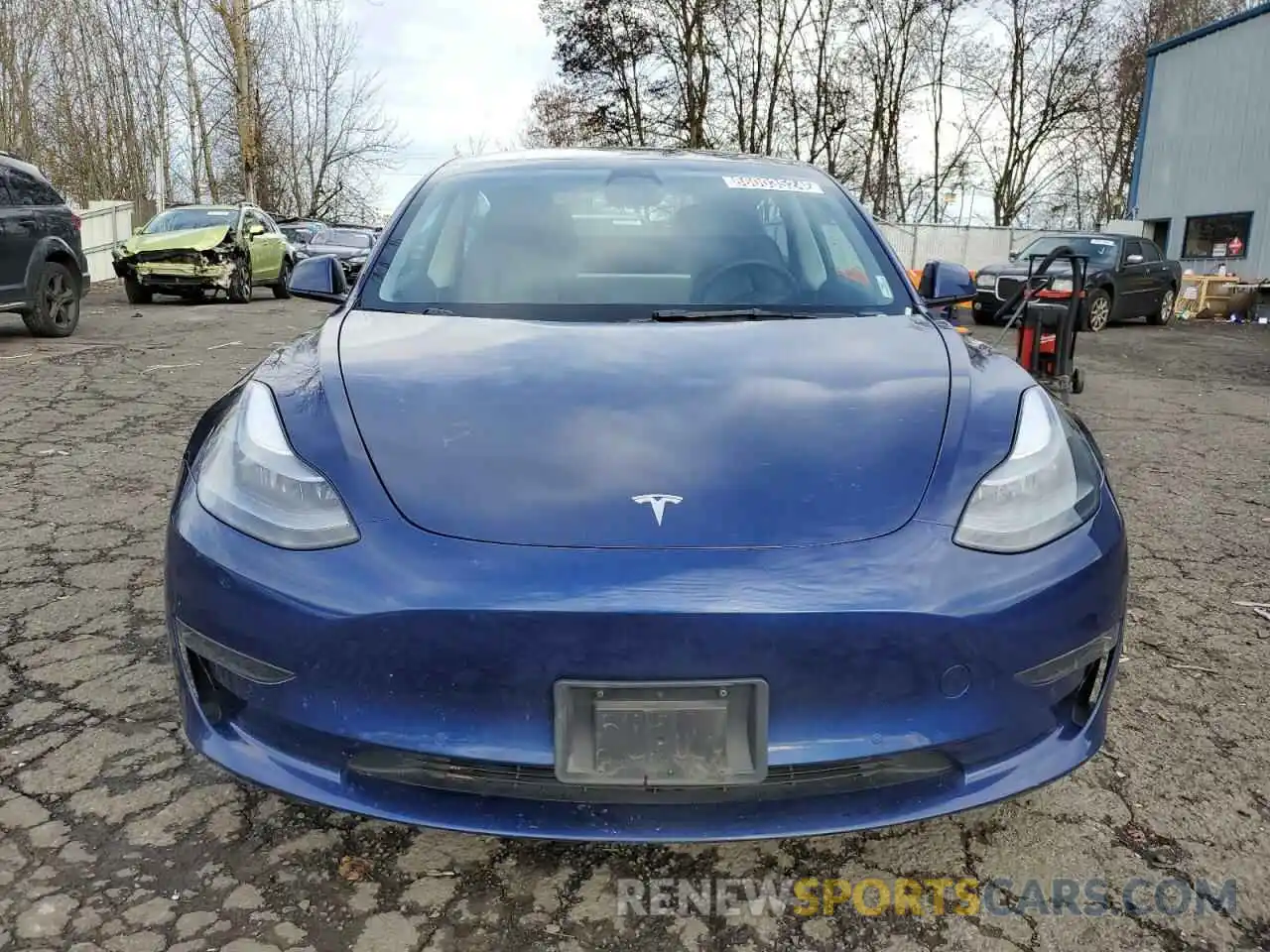 5 Photograph of a damaged car 5YJ3E1EA5NF370486 TESLA MODEL 3 2022