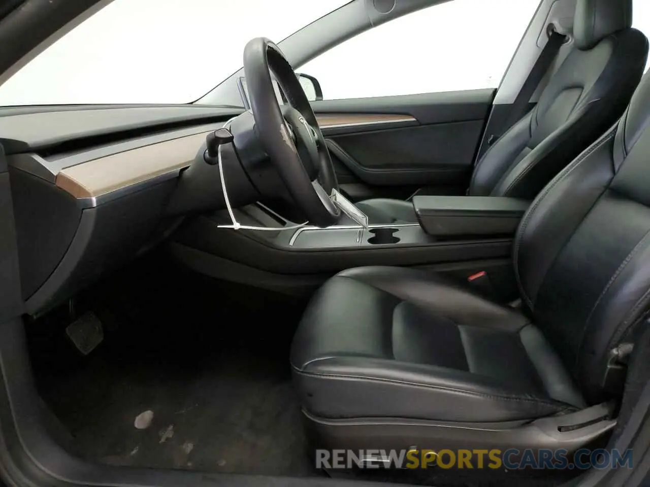 7 Photograph of a damaged car 5YJ3E1EA5NF371489 TESLA MODEL 3 2022