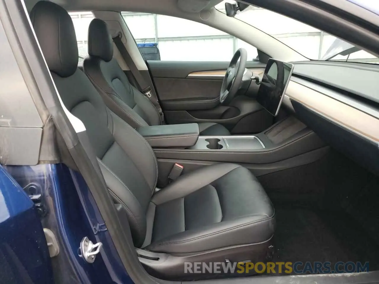 7 Photograph of a damaged car 5YJ3E1EA5NF373100 TESLA MODEL 3 2022