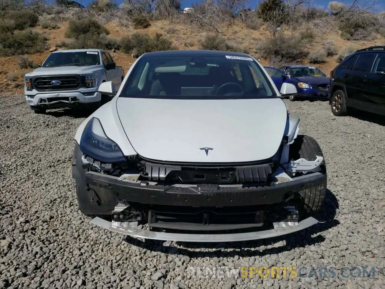 5 Photograph of a damaged car 5YJ3E1EA6NF126460 TESLA MODEL 3 2022
