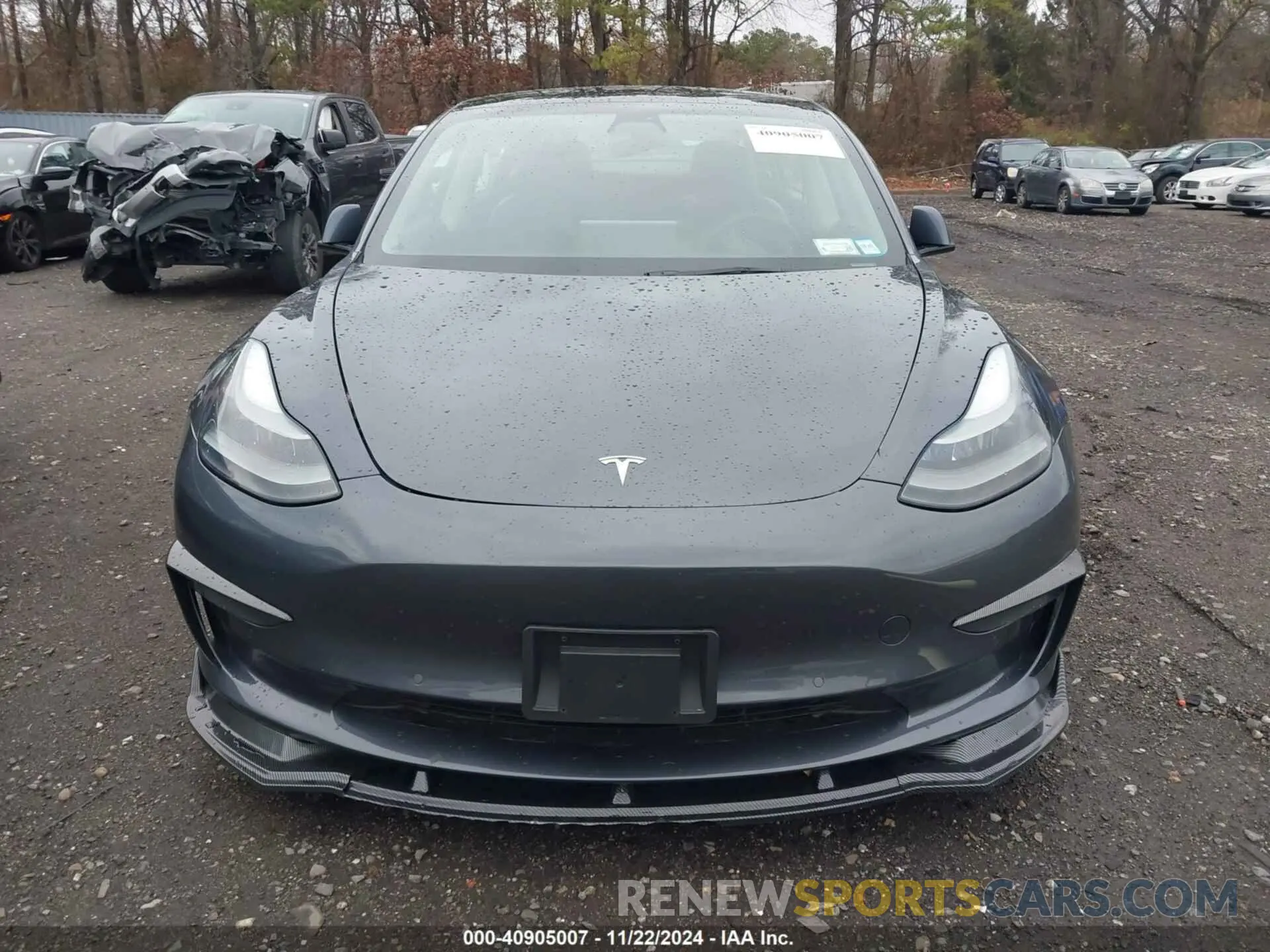 12 Photograph of a damaged car 5YJ3E1EA6NF143839 TESLA MODEL 3 2022