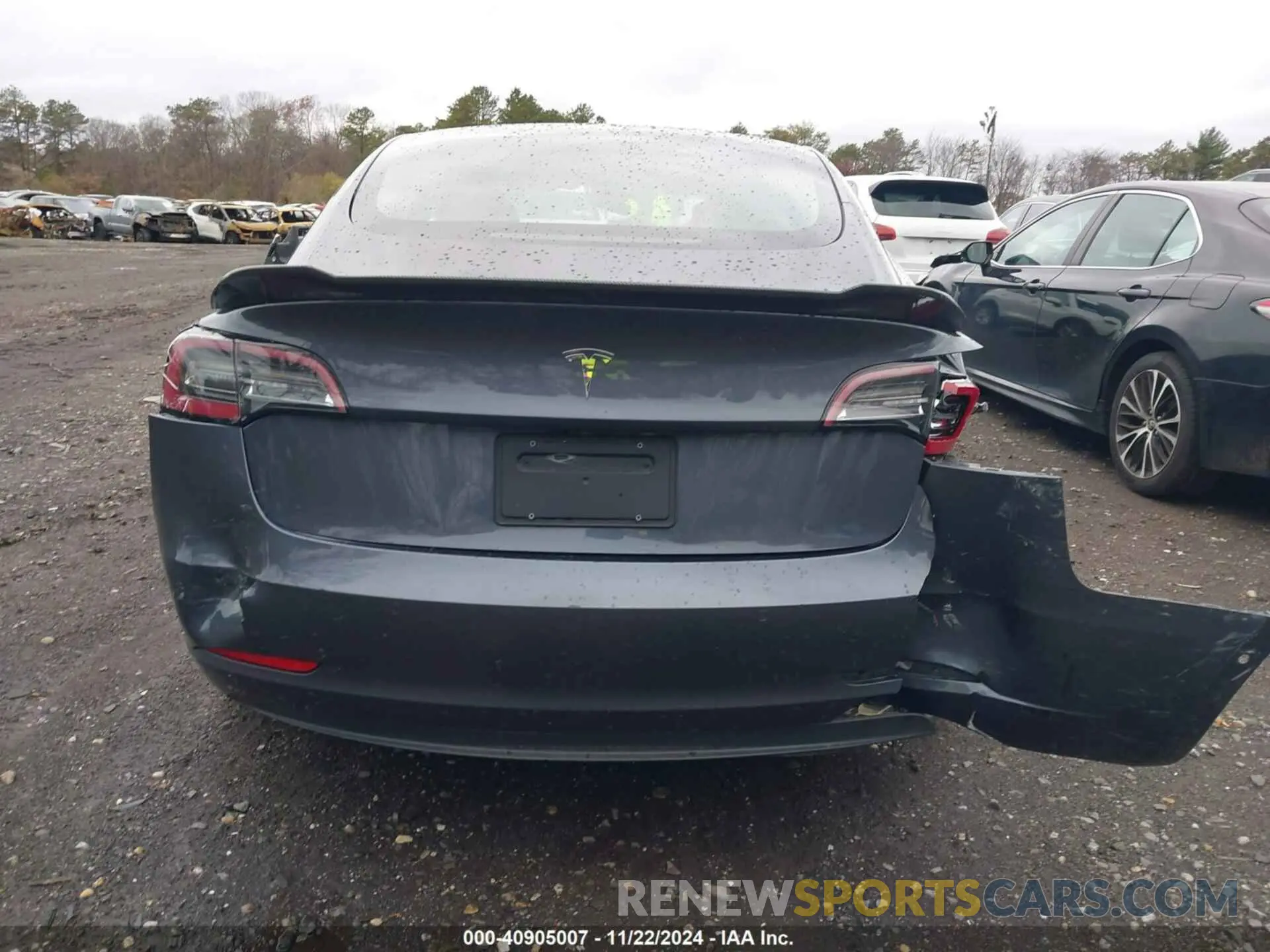 16 Photograph of a damaged car 5YJ3E1EA6NF143839 TESLA MODEL 3 2022