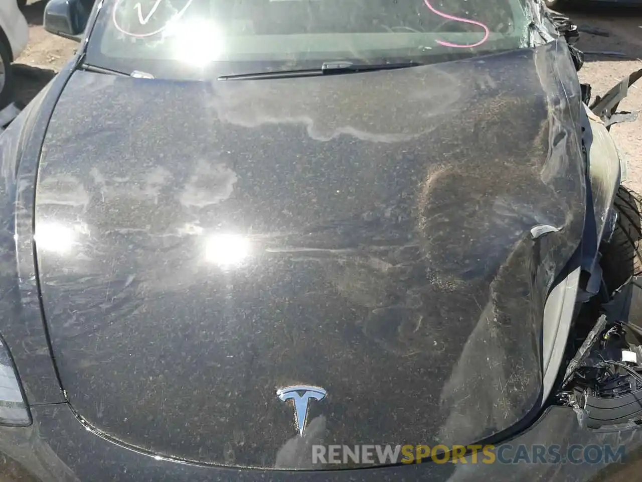 7 Photograph of a damaged car 5YJ3E1EA6NF185802 TESLA MODEL 3 2022