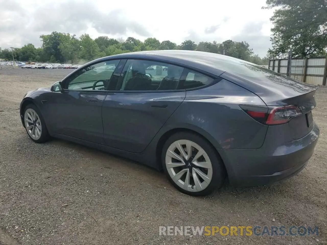 2 Photograph of a damaged car 5YJ3E1EA6NF185895 TESLA MODEL 3 2022