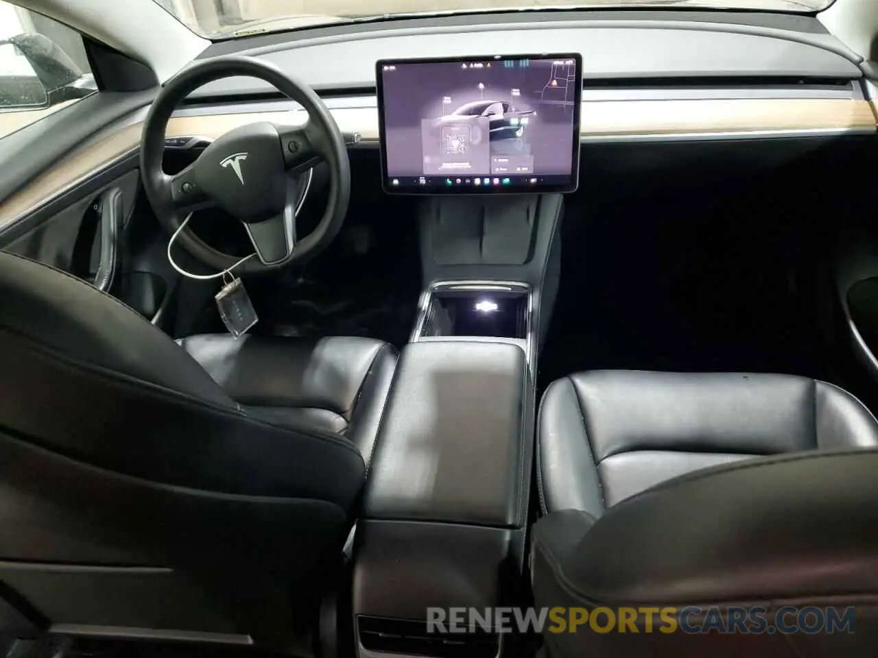 8 Photograph of a damaged car 5YJ3E1EA6NF186139 TESLA MODEL 3 2022