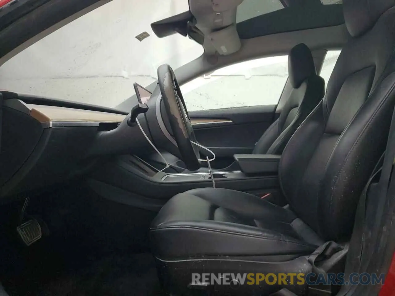 7 Photograph of a damaged car 5YJ3E1EA6NF186707 TESLA MODEL 3 2022