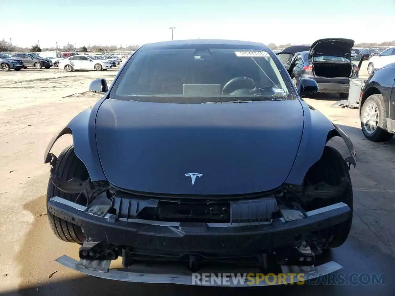 5 Photograph of a damaged car 5YJ3E1EA6NF187226 TESLA MODEL 3 2022