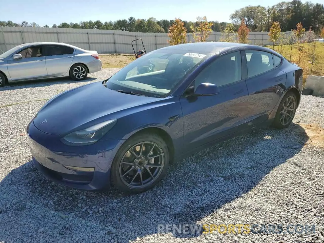 1 Photograph of a damaged car 5YJ3E1EA6NF188117 TESLA MODEL 3 2022
