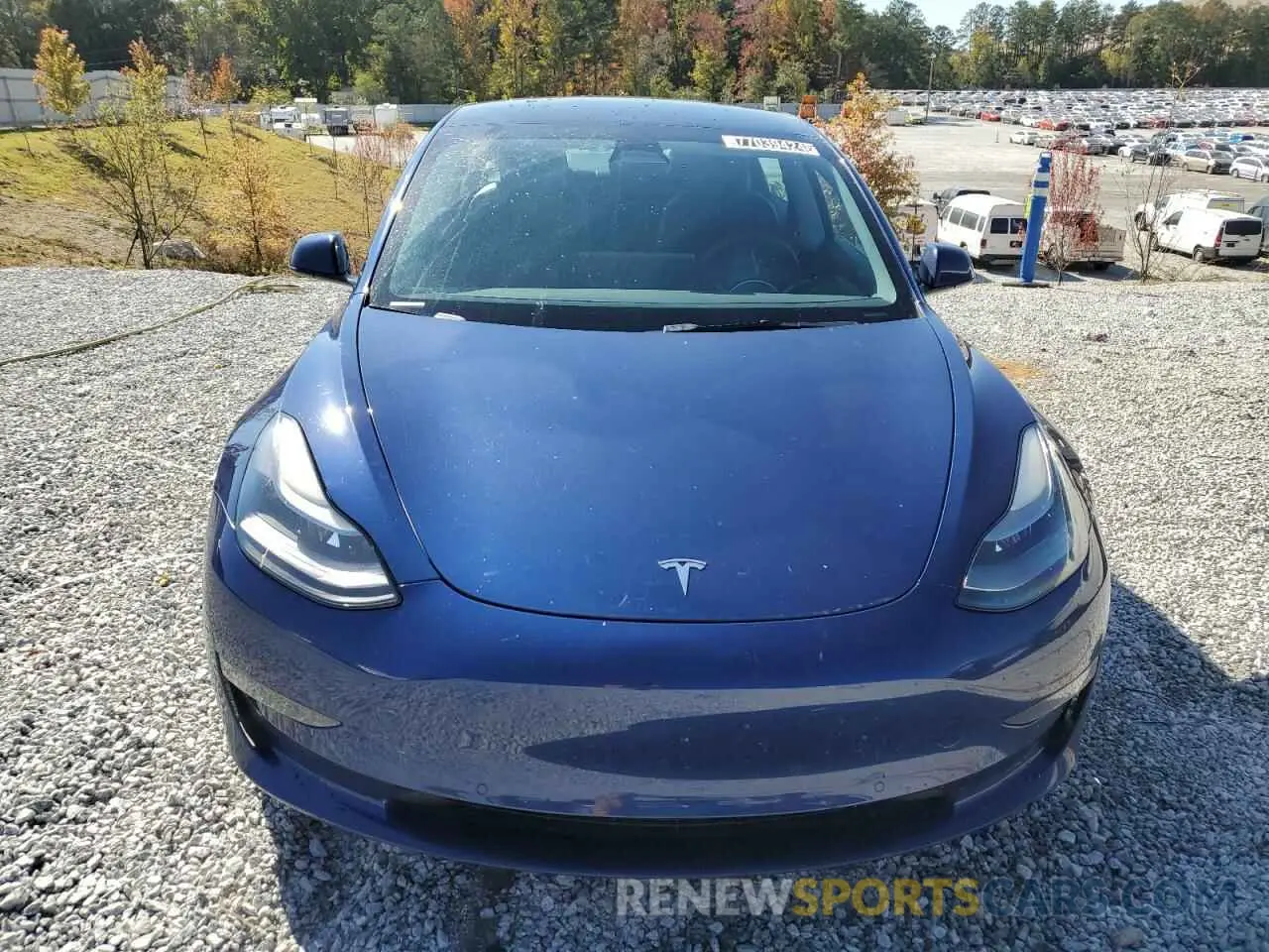 5 Photograph of a damaged car 5YJ3E1EA6NF188117 TESLA MODEL 3 2022