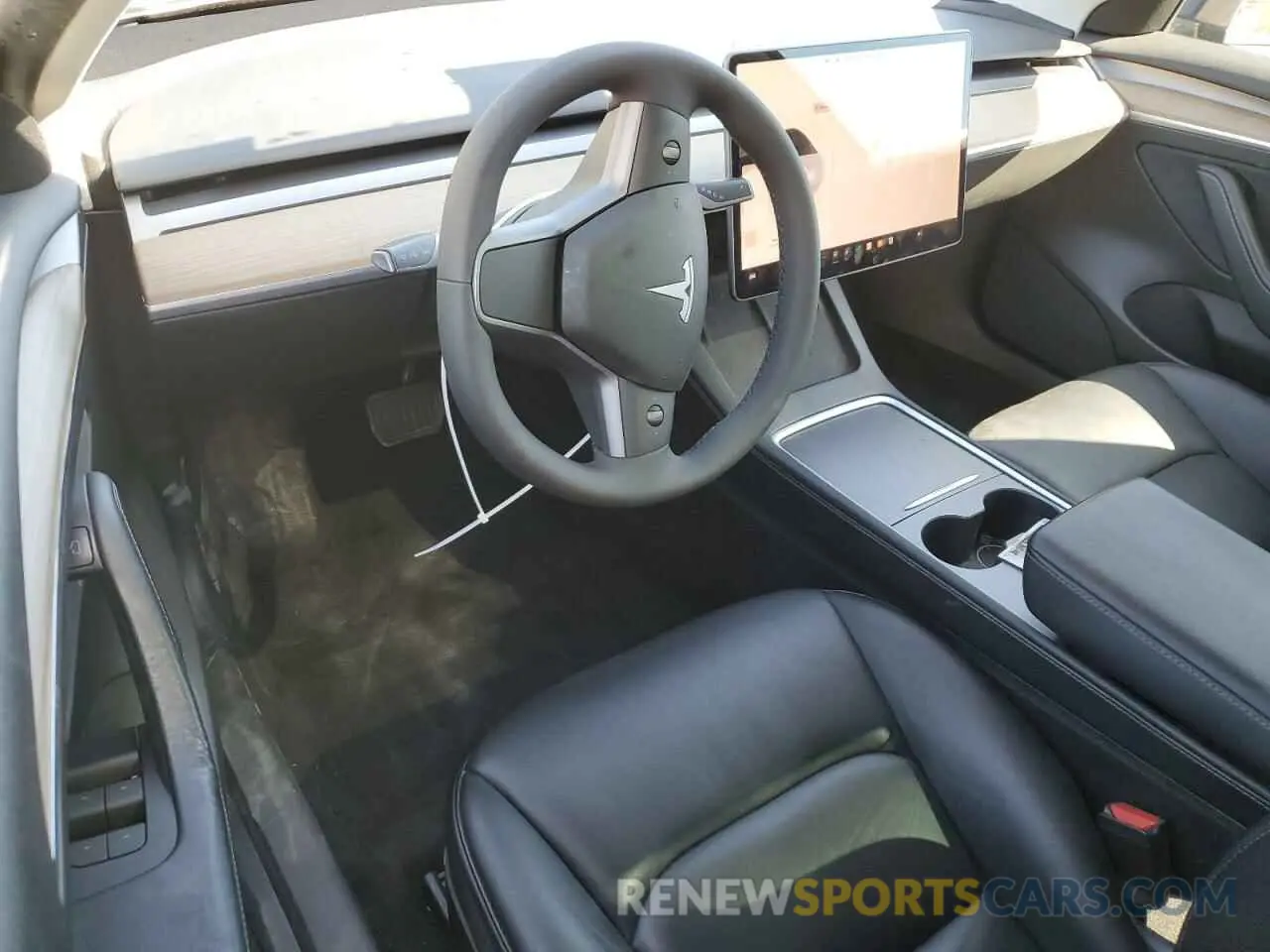 8 Photograph of a damaged car 5YJ3E1EA6NF188117 TESLA MODEL 3 2022