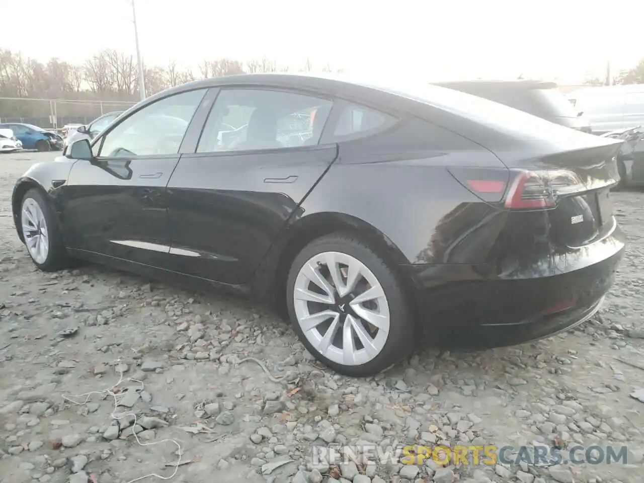 2 Photograph of a damaged car 5YJ3E1EA6NF188277 TESLA MODEL 3 2022