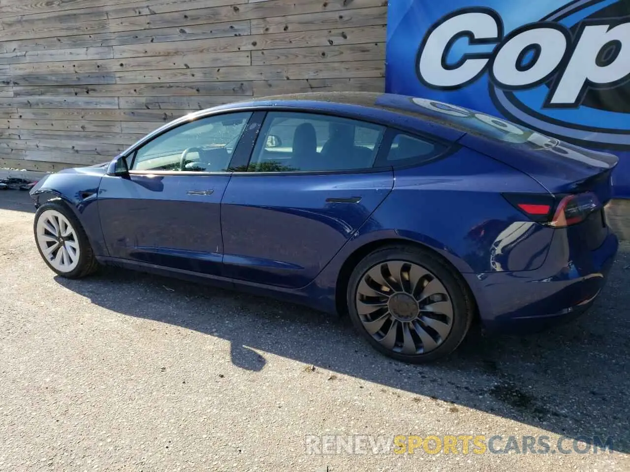 2 Photograph of a damaged car 5YJ3E1EA6NF188439 TESLA MODEL 3 2022