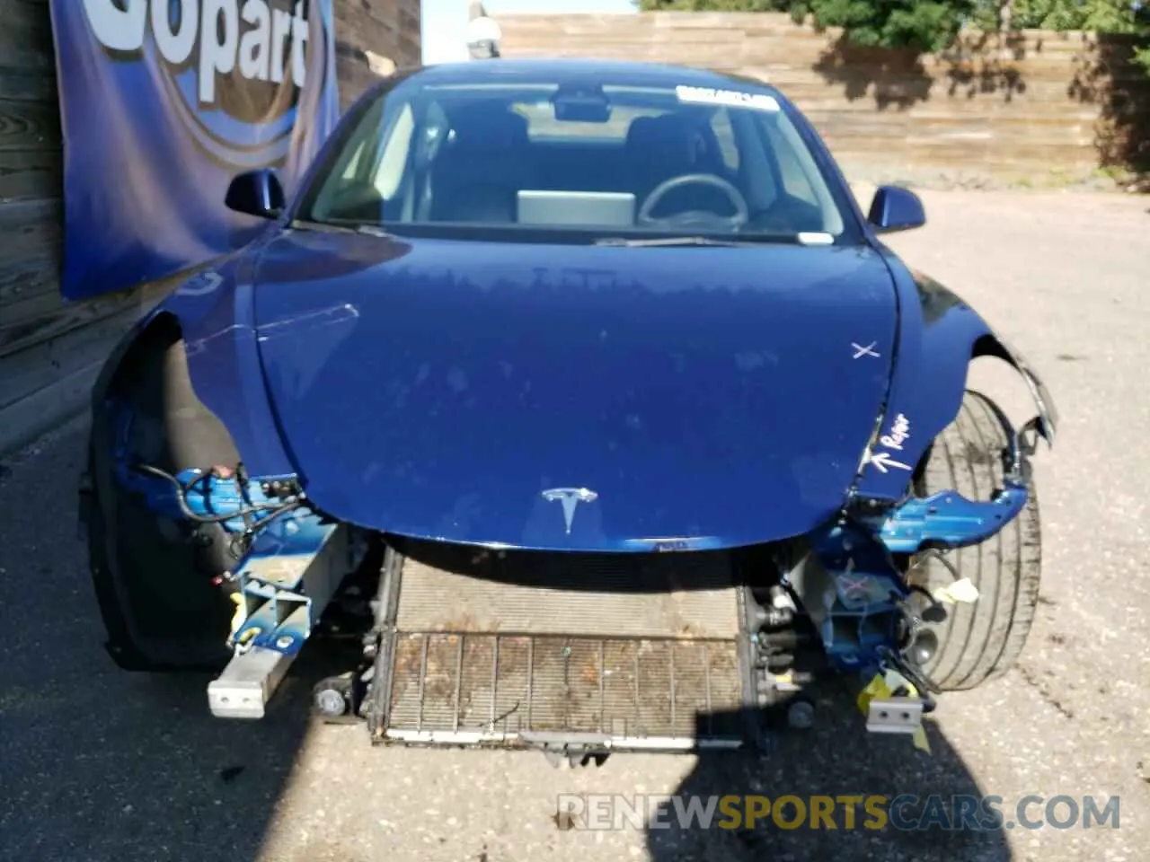 5 Photograph of a damaged car 5YJ3E1EA6NF188439 TESLA MODEL 3 2022