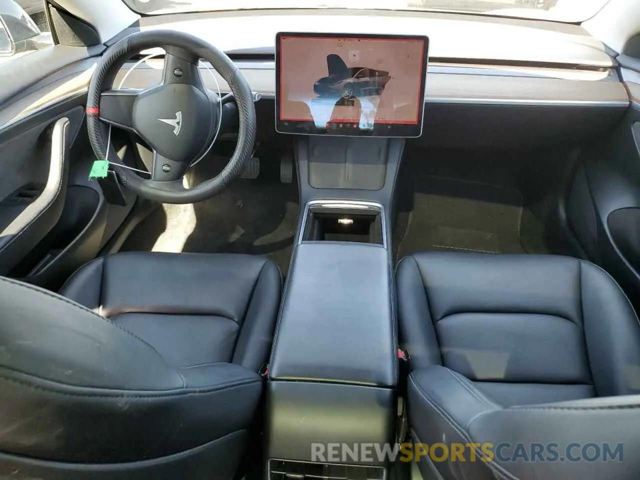 8 Photograph of a damaged car 5YJ3E1EA6NF189378 TESLA MODEL 3 2022