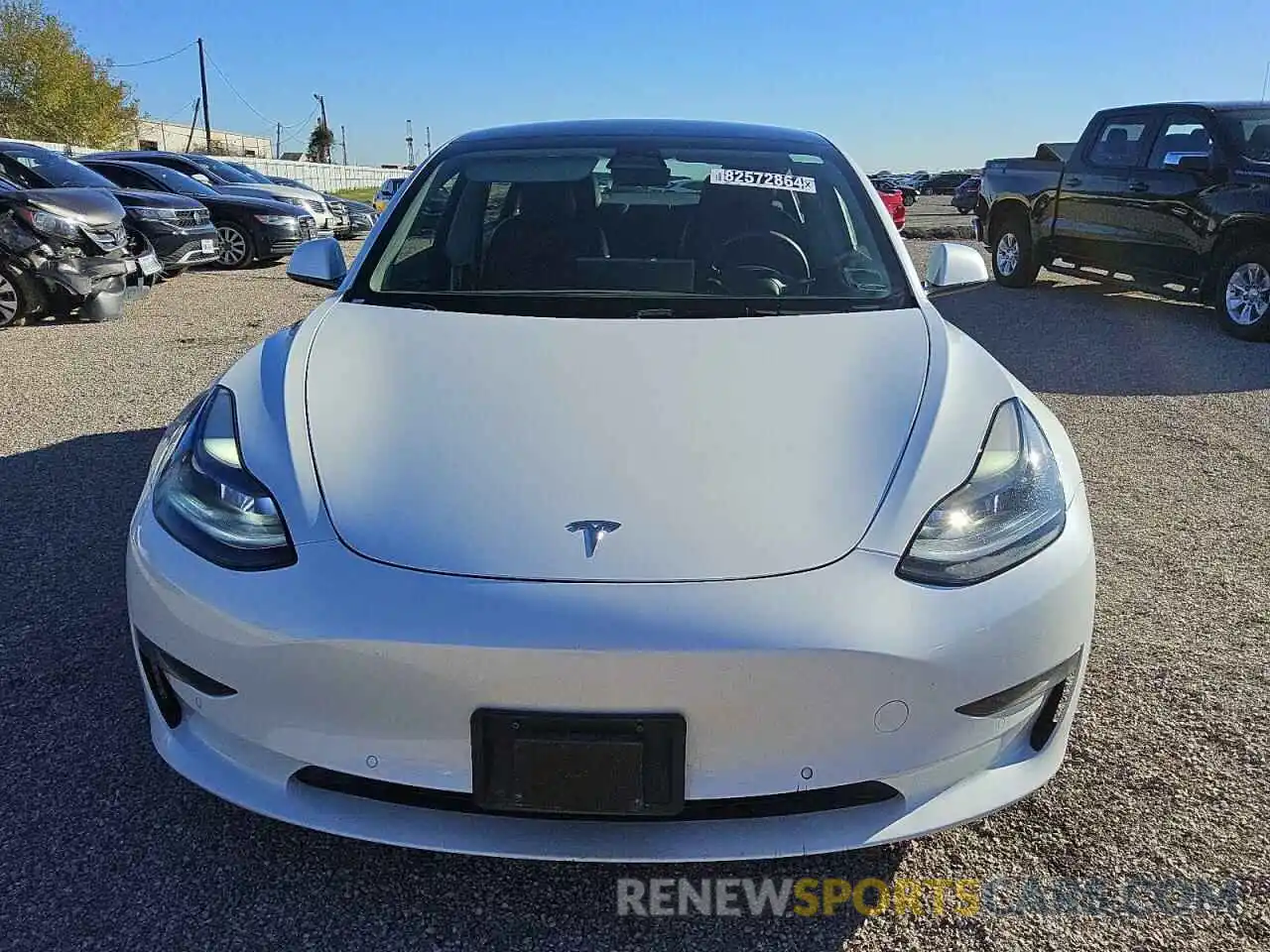 5 Photograph of a damaged car 5YJ3E1EA6NF189400 TESLA MODEL 3 2022