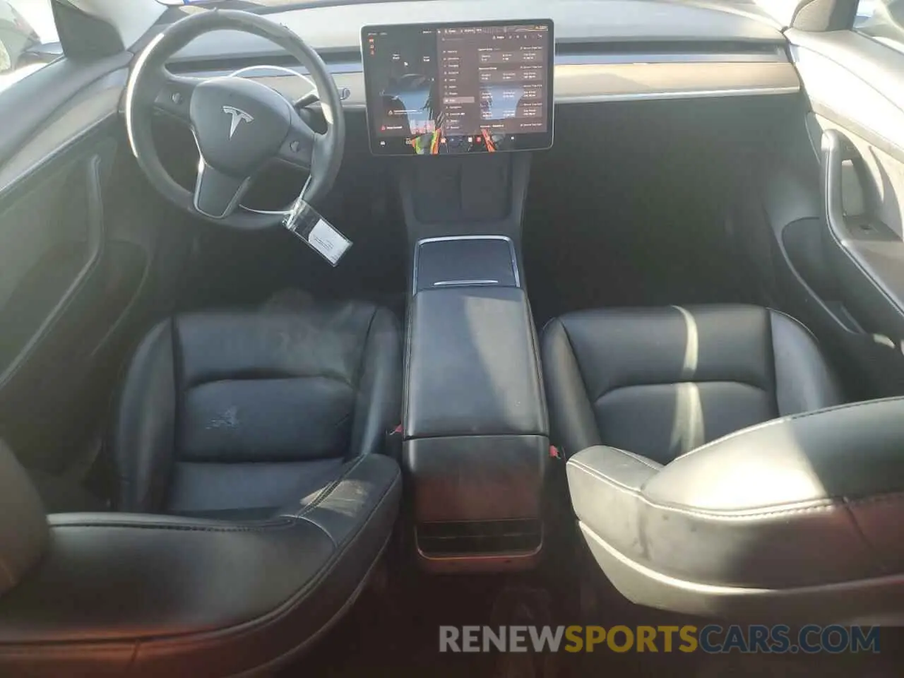8 Photograph of a damaged car 5YJ3E1EA6NF189459 TESLA MODEL 3 2022