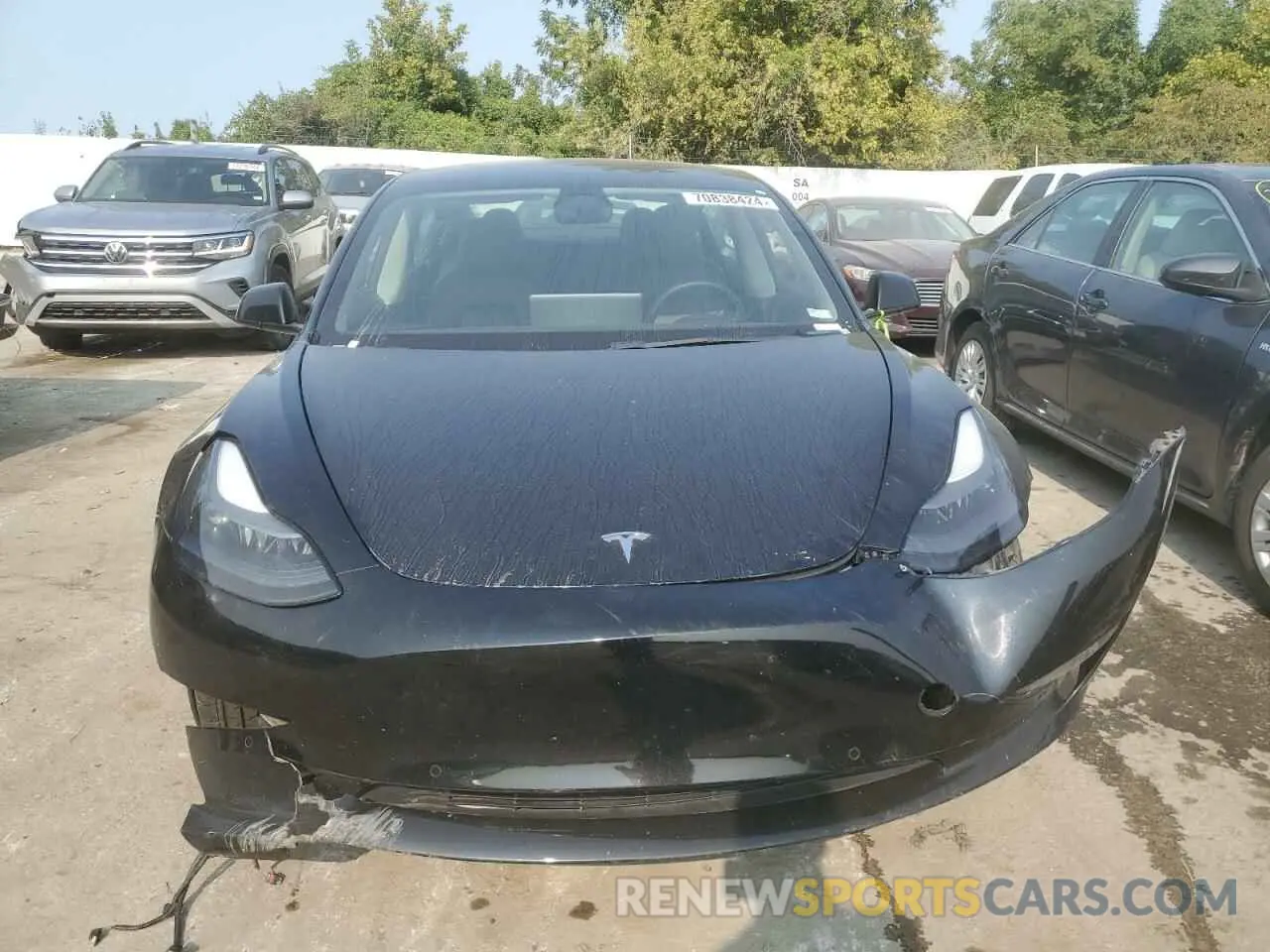 5 Photograph of a damaged car 5YJ3E1EA6NF190059 TESLA MODEL 3 2022