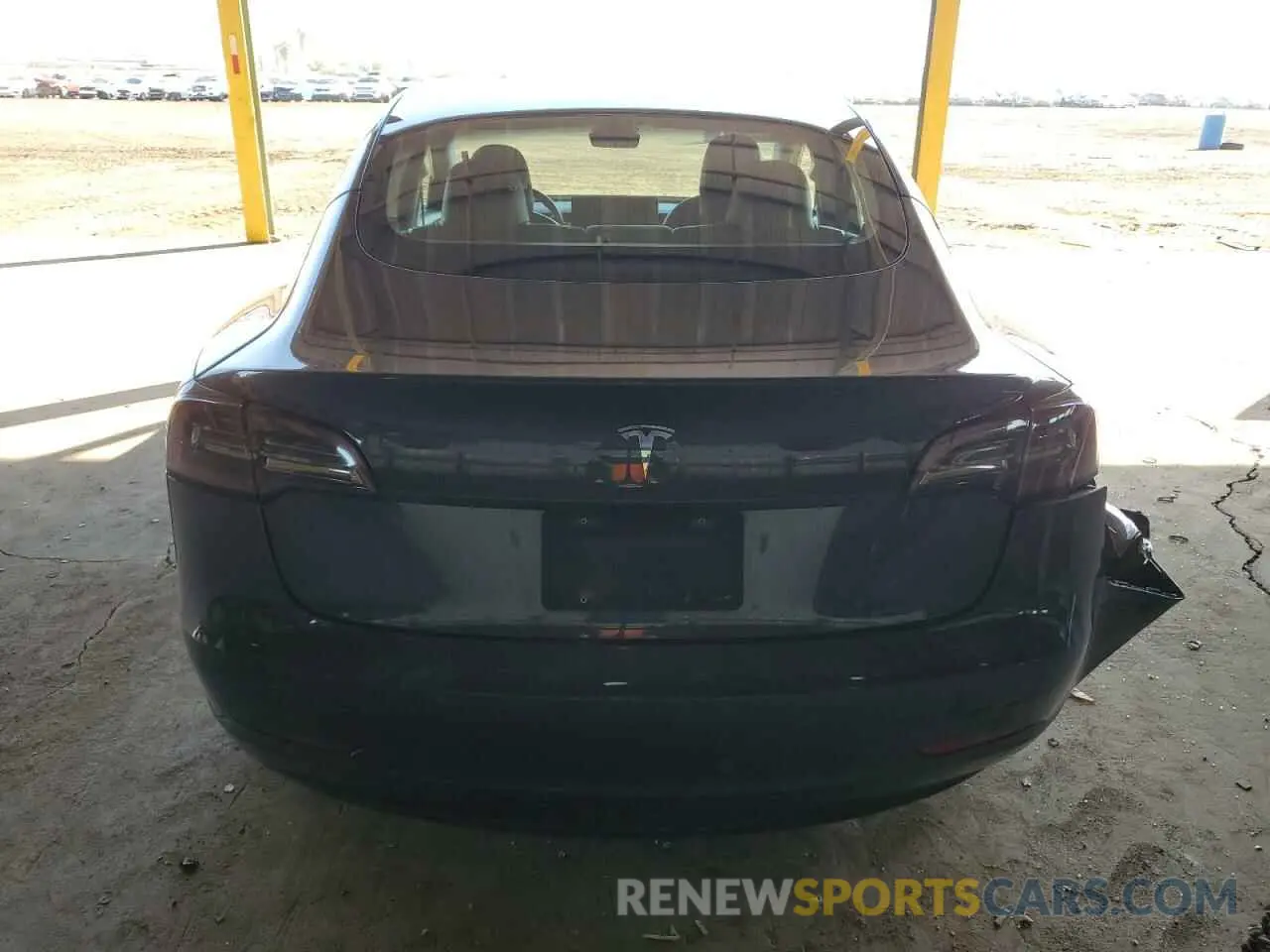 6 Photograph of a damaged car 5YJ3E1EA6NF191423 TESLA MODEL 3 2022