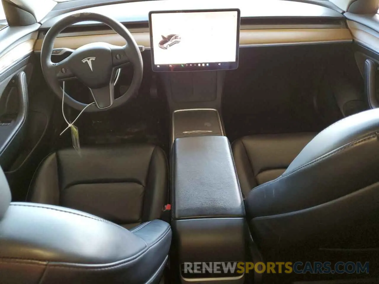 8 Photograph of a damaged car 5YJ3E1EA6NF191423 TESLA MODEL 3 2022