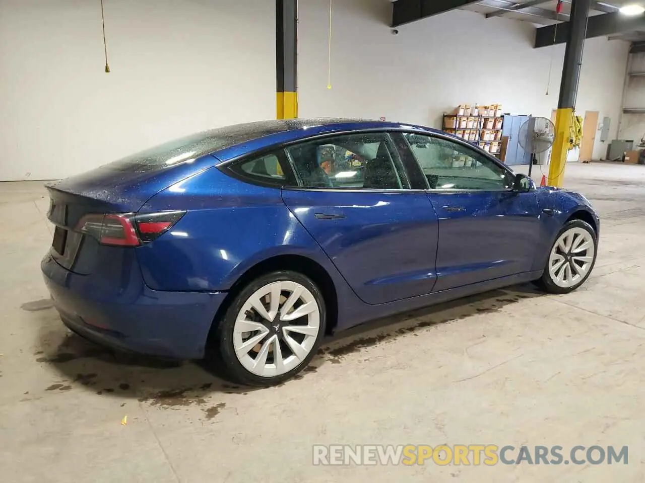 3 Photograph of a damaged car 5YJ3E1EA6NF192121 TESLA MODEL 3 2022