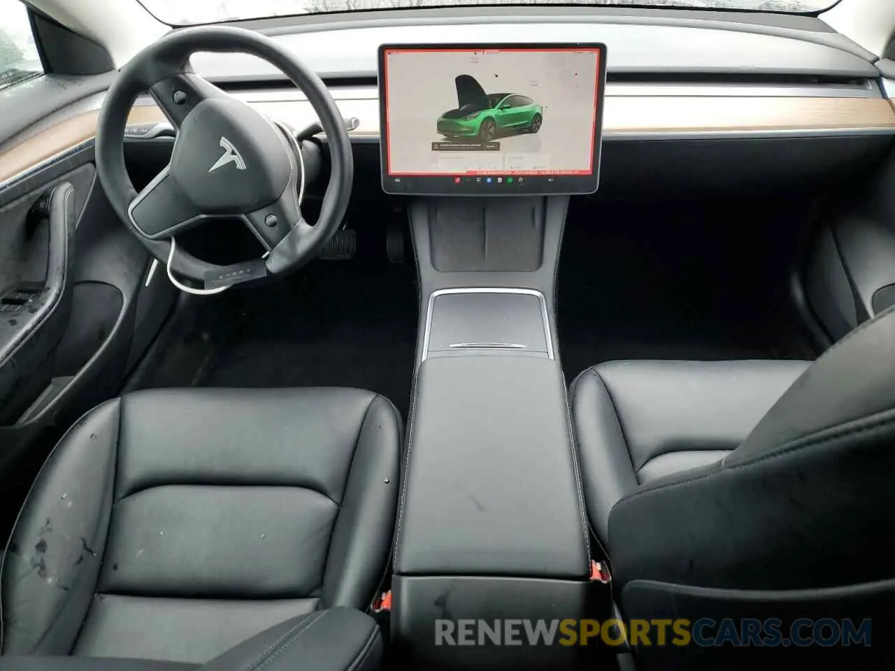8 Photograph of a damaged car 5YJ3E1EA6NF197819 TESLA MODEL 3 2022