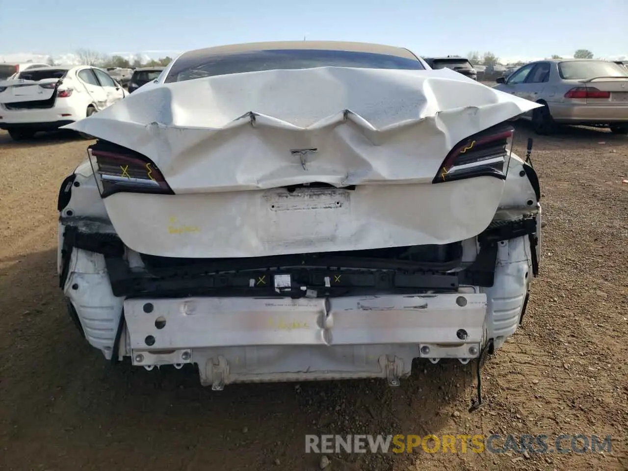 6 Photograph of a damaged car 5YJ3E1EA6NF231046 TESLA MODEL 3 2022