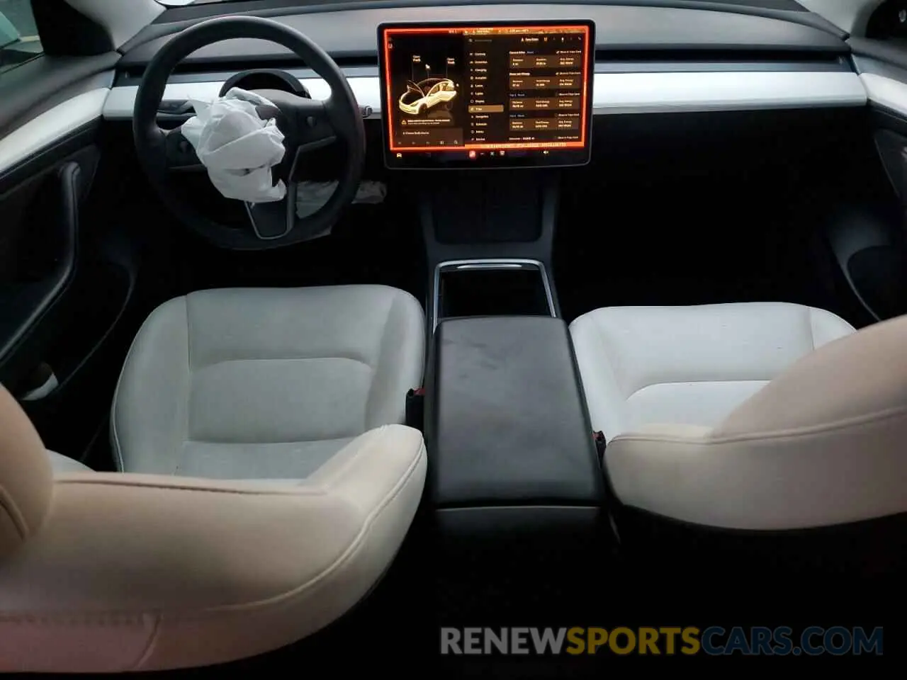 8 Photograph of a damaged car 5YJ3E1EA6NF237977 TESLA MODEL 3 2022